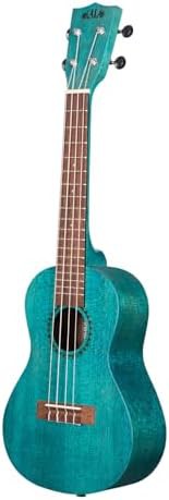 Blue Stained Meranti Soprano Ukulele — photo 4