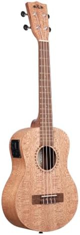 Burled meranti tenor acoustic electric ukulele — photo 3
