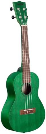 Fern green modern meranti concert ukulele — photo 3
