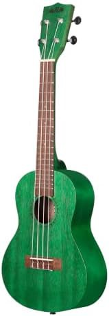 Fern green modern meranti concert ukulele — photo 4