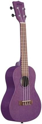 Purple Stained Meranti Soprano Ukulele