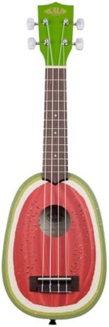 Watermelon novelty satin soprano ukulele — photo 3