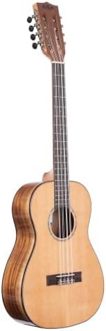 Gloss solid cedar baritone 8 string ukulele — photo 3
