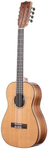 Gloss solid cedar baritone 8 string ukulele — photo 4