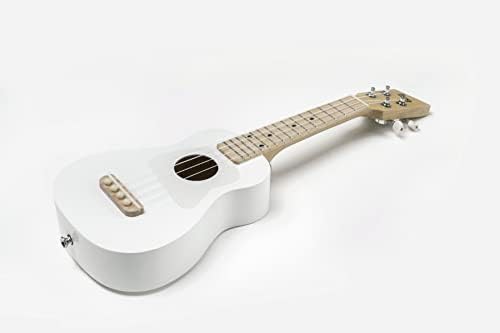 White Wood Soprano Ukulele for Kids — photo 4