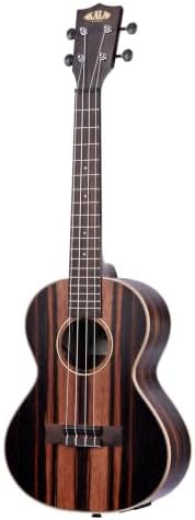 Striped ebony tenor acoustic electric brown — photo 4
