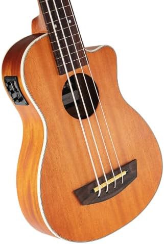 Scout fretless acoustic electric u bass with cutaway — photo 3