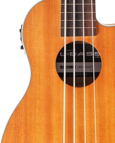 Scout fretless acoustic electric u bass with cutaway — photo 4