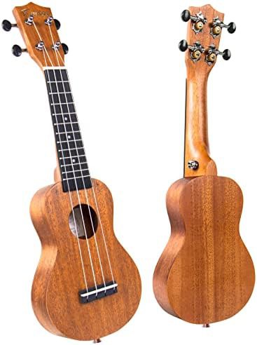 Soprano Mahogany Mini Travel Pocket Ukulele
