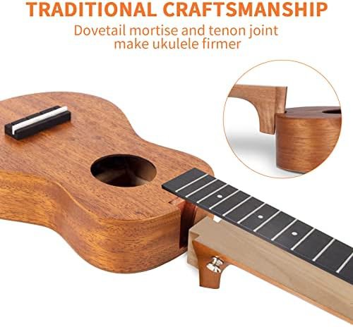 Soprano Mahogany Mini Travel Pocket Ukulele — photo 3
