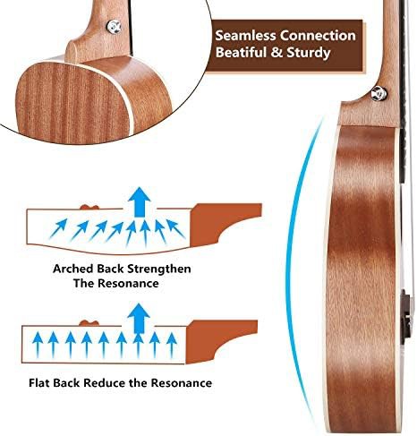 Ranch left handed 26 inch tenor ukulele — photo 4