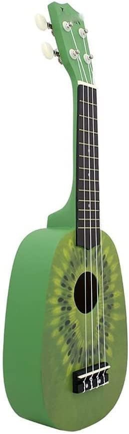 Kiwi shape carved beginner concert ukulele
