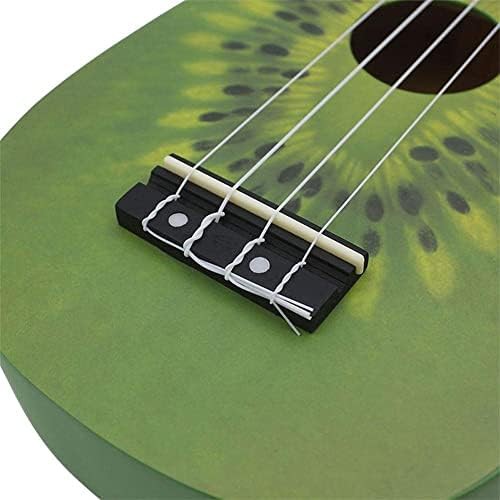 Kiwi shape carved beginner concert ukulele — photo 4