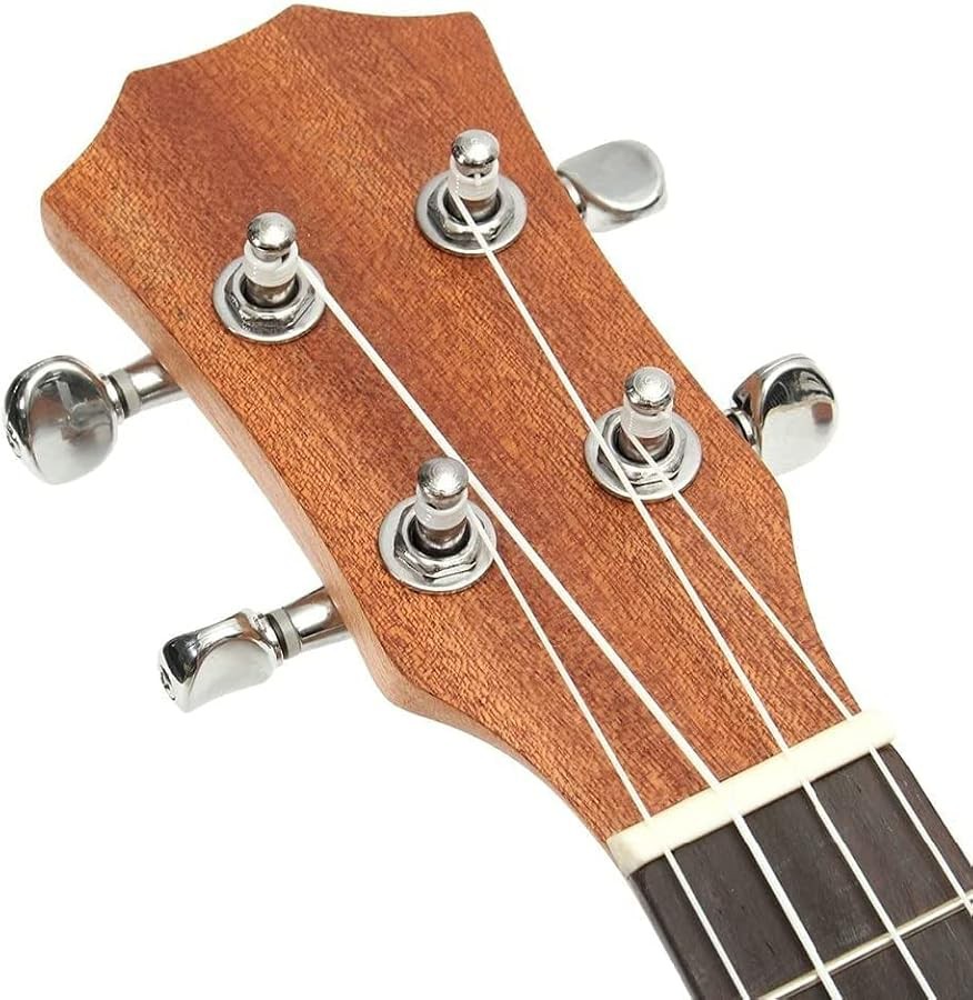 Mahogany bird pattern concert ukulele 21 inch — photo 5
