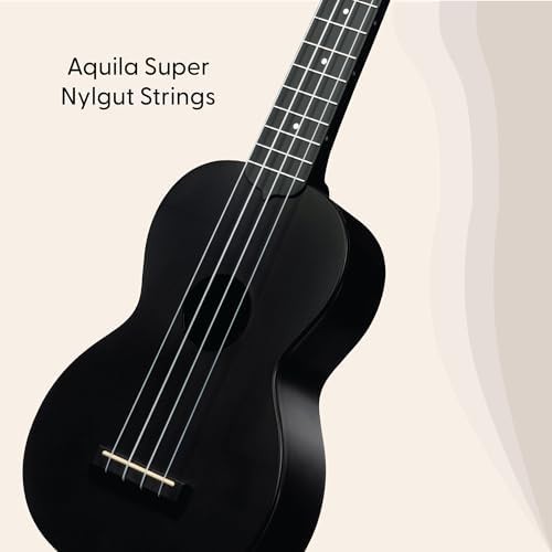 Black waterman travel soprano ukulele — photo 3
