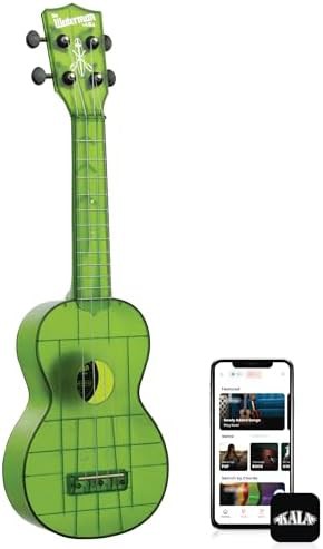 Sea glass Waterman soprano jade green ukulele