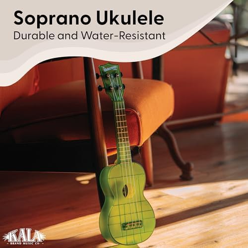 Sea glass Waterman soprano jade green ukulele — photo 3