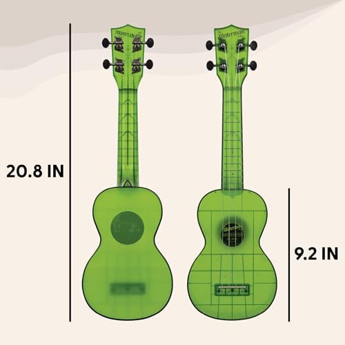 Sea glass Waterman soprano jade green ukulele — photo 5