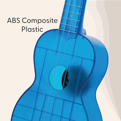 Cobalt blue waterman soprano ukulele — photo 3