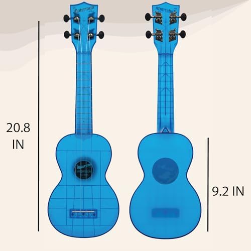 Cobalt blue waterman soprano ukulele — photo 4