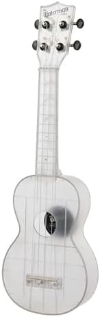 Frosted glass four string soprano ukulele — photo 4