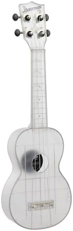 Frosted glass four string soprano ukulele — photo 5
