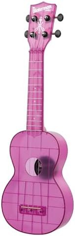 Amethyst purple sea glass soprano ukulele