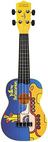 Yellow Submarine Blue Design Soprano Ukulele