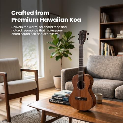 Hawaiian koa tenor ukulele — photo 5