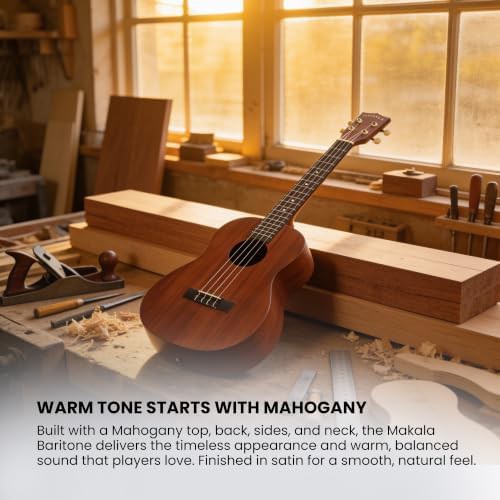 Beginner makala baritone ukulele — photo 5