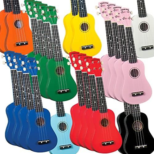 Rainbow soprano ukuleles 24 pack — photo 4