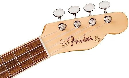 Acoustic electric ukulele in sunburst — photo 4