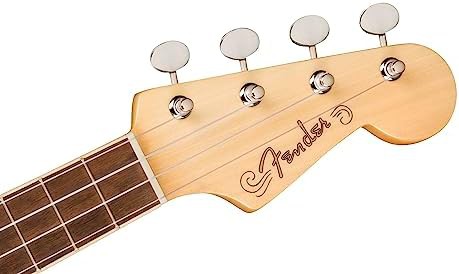 Candy Apple Red acoustic electric ukulele — photo 4