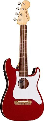 Candy Apple Red acoustic electric ukulele — photo 5