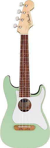 Four string ukulele in surf green