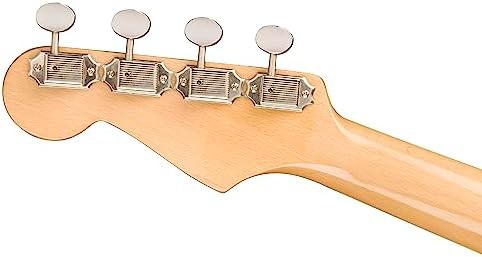 Electric four string ukulele in sunburst — photo 3