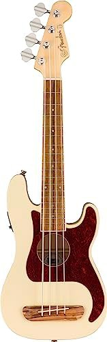 Four string ukulele in olympic white