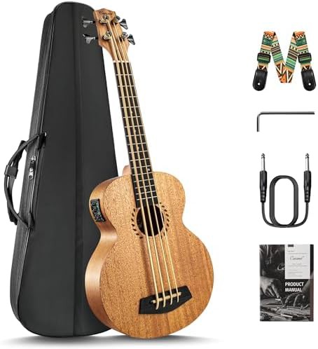 Laminated Mahogany 30 in Bass Ukulele