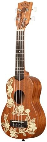 Gardenia white soprano mahogany ukulele — photo 3