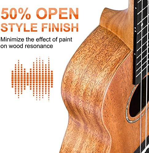 Concert mahogany beginner ukulele 23 inch — photo 4