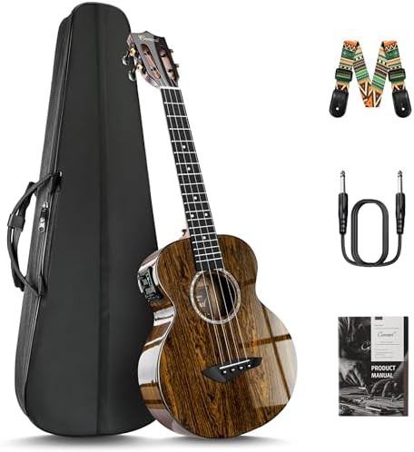 Butterfly Bocote Glossy Tenor Acoustic Electric