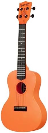 Sunset orange concert recycled waterman ukulele — photo 3