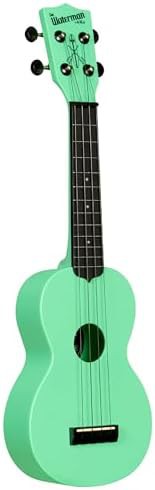 Sea foam green recycled waterman soprano ukulele