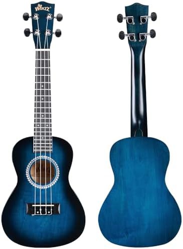 Vintage Blue Concert Ukulele Kit — photo 3