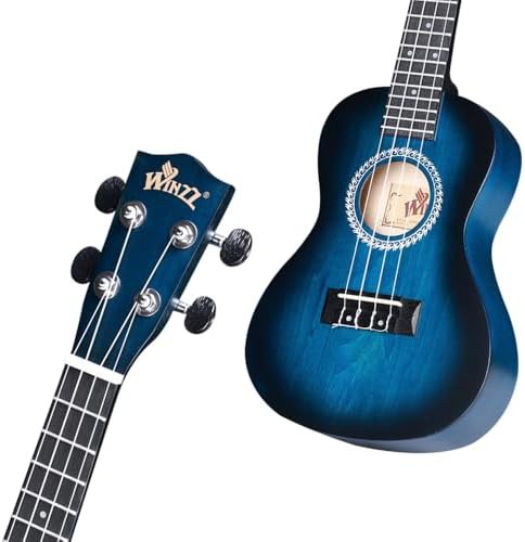 Vintage Blue Concert Ukulele Kit — photo 4