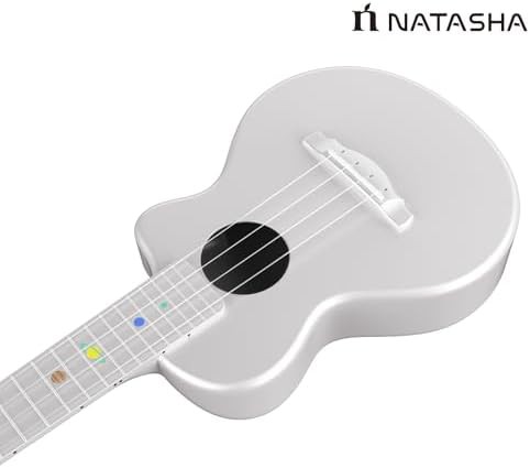 Radiant pearl asteroid carbon fiber concert ukulele — photo 4