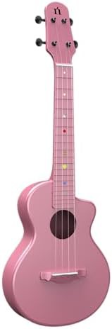 Sakura pink matte carbon fiber travel ukulele