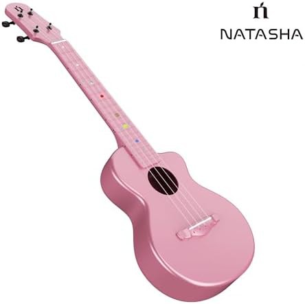 Sakura pink matte carbon fiber travel ukulele — photo 3