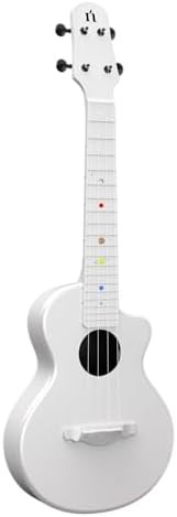 Pearl white matte carbon fiber travel ukulele