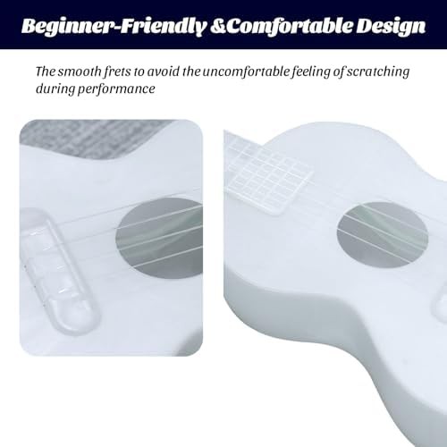 Concert Ukulele with LED Lights and Carbon Fiber — photo 4